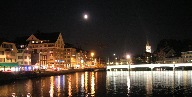 Zürich bei Nacht