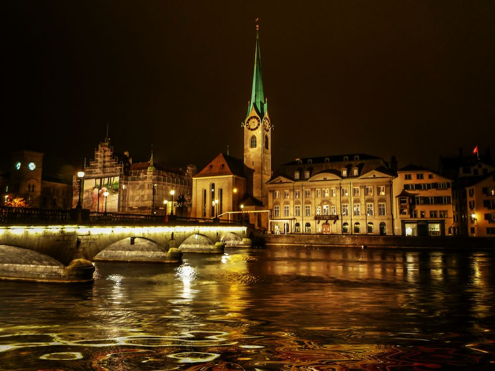 Zürich bei Nacht