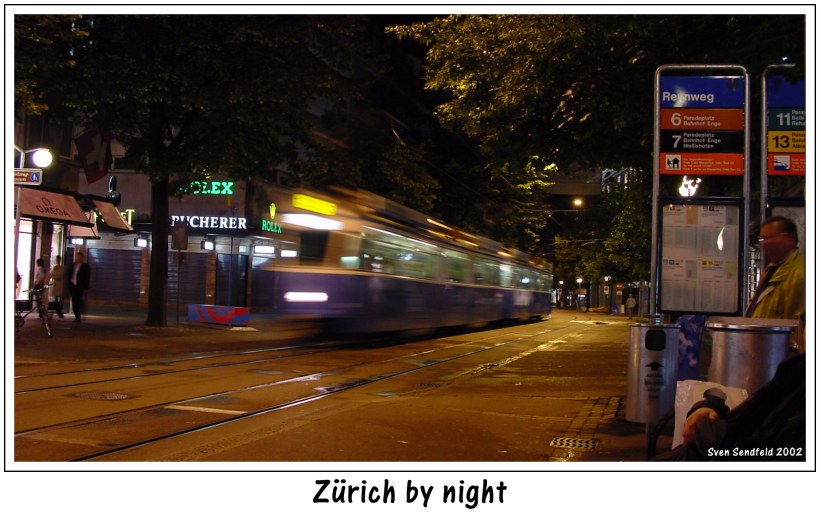 Zürich bei Nacht