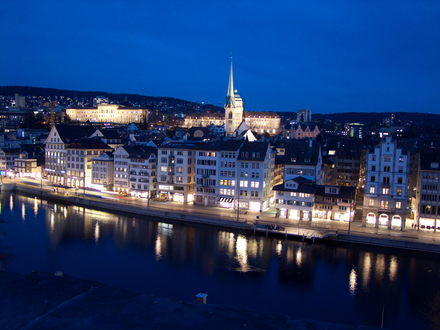 Zürich bei Nacht