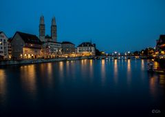 Zürich, Blaue Stunde