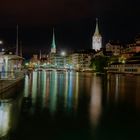 zürich city at night