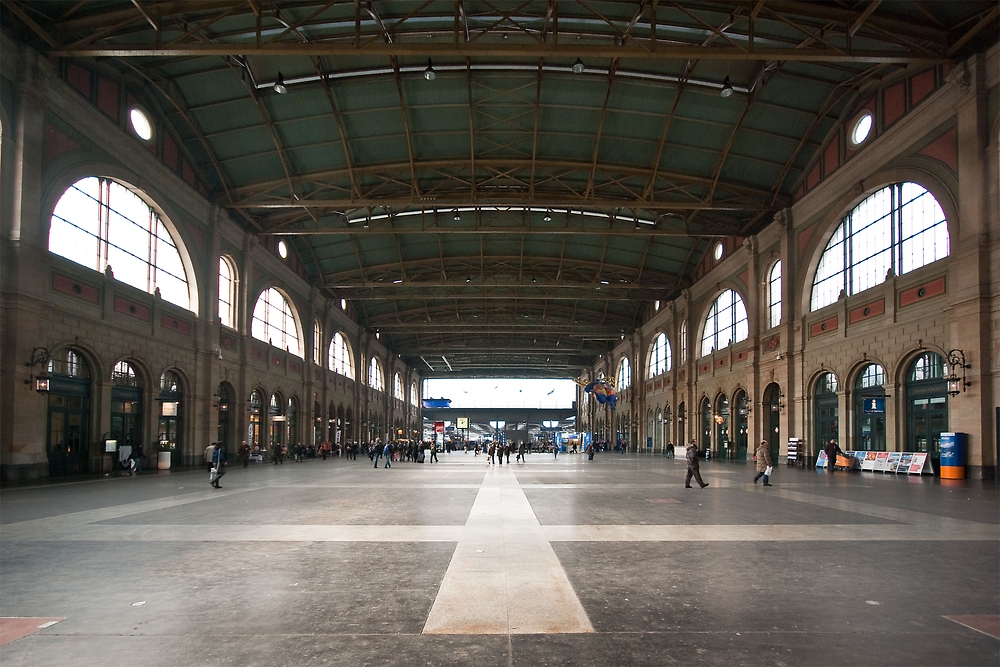 Zürich HBF - Perronhalle