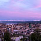 Zürich im Abendlicht