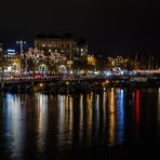 Zürich im Advent, Bellevue mit Quaibrücke