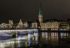 Zürich im Advent, Fraumünster