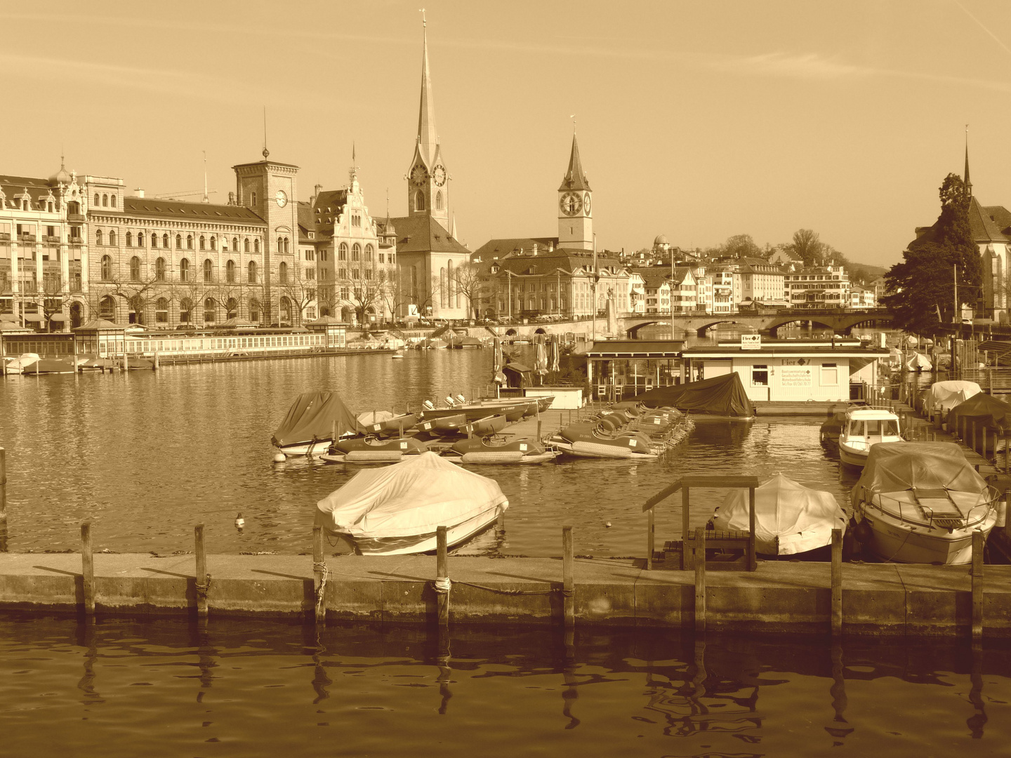 Zürich im April