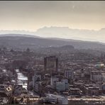 Zürich im Gegenlicht