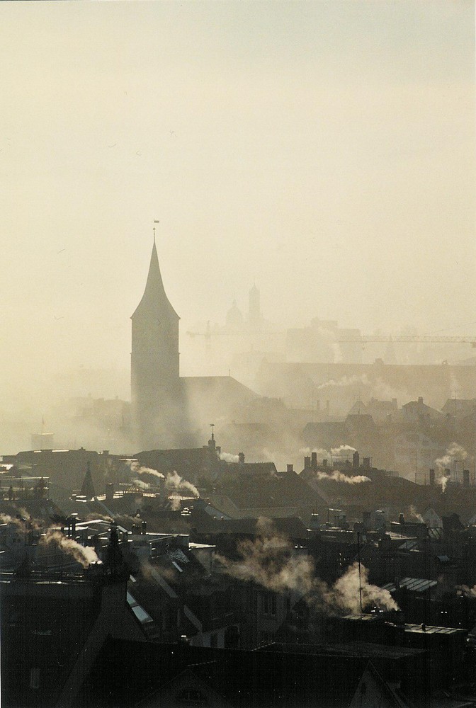 Zürich im Nebel