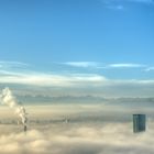 Zürich im Nebel