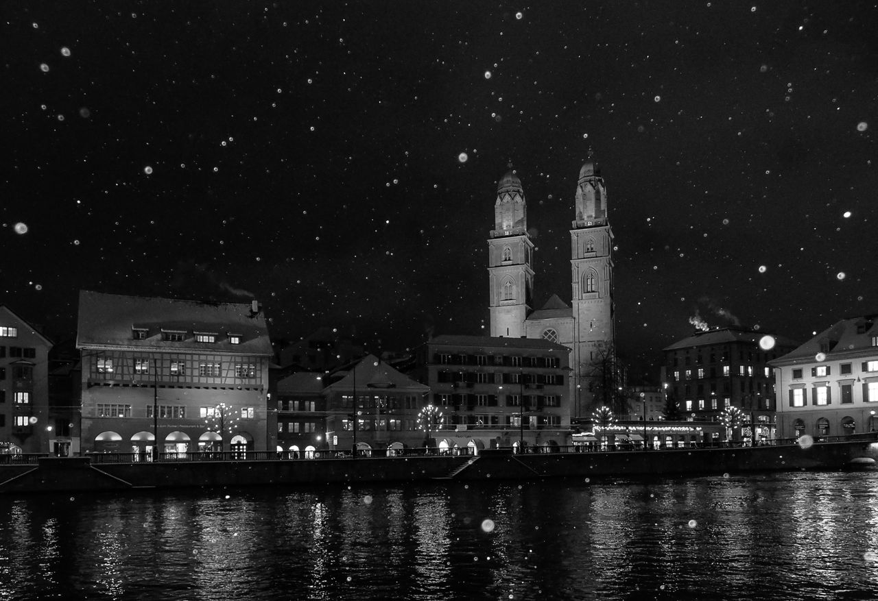 Zürich im Schnee