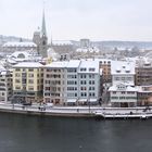 Zürich im Winter