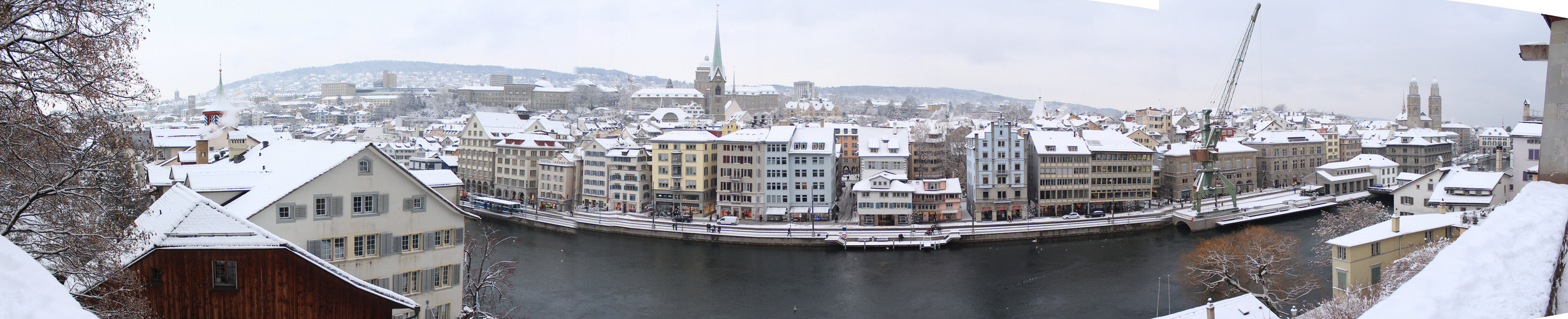 Zürich im Winter