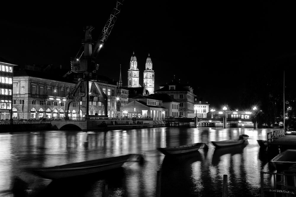 Zürich in der Nacht