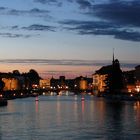 Zürich - Limmat in der Dämmerung