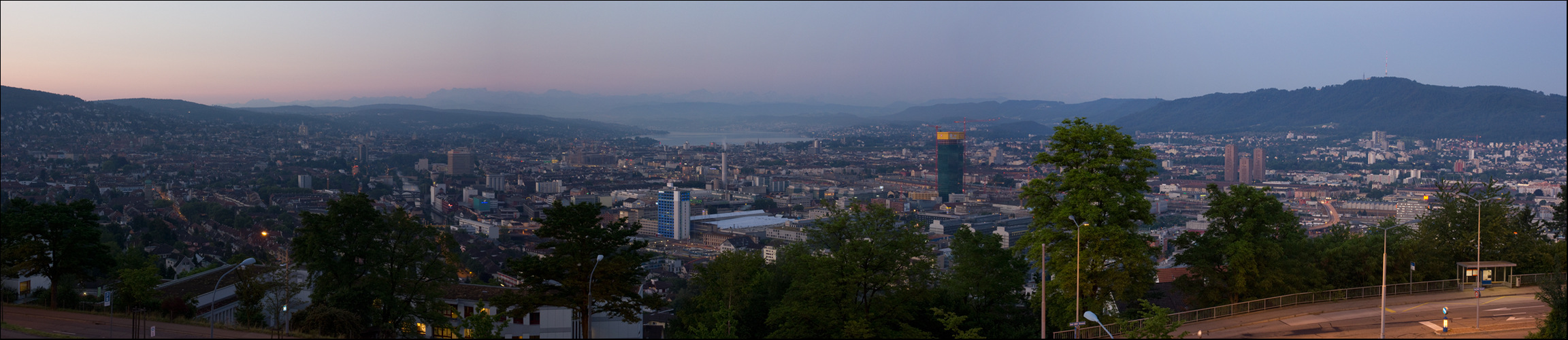 Zürich - Morgenstimmung VOM Waidspital