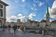 Zürich, Münsterbrücke