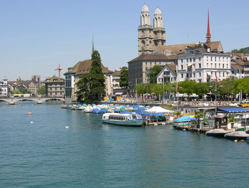 Zürich Postkarten Ansicht