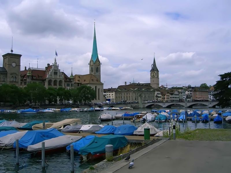 Zürich See-Blick im Zentrum