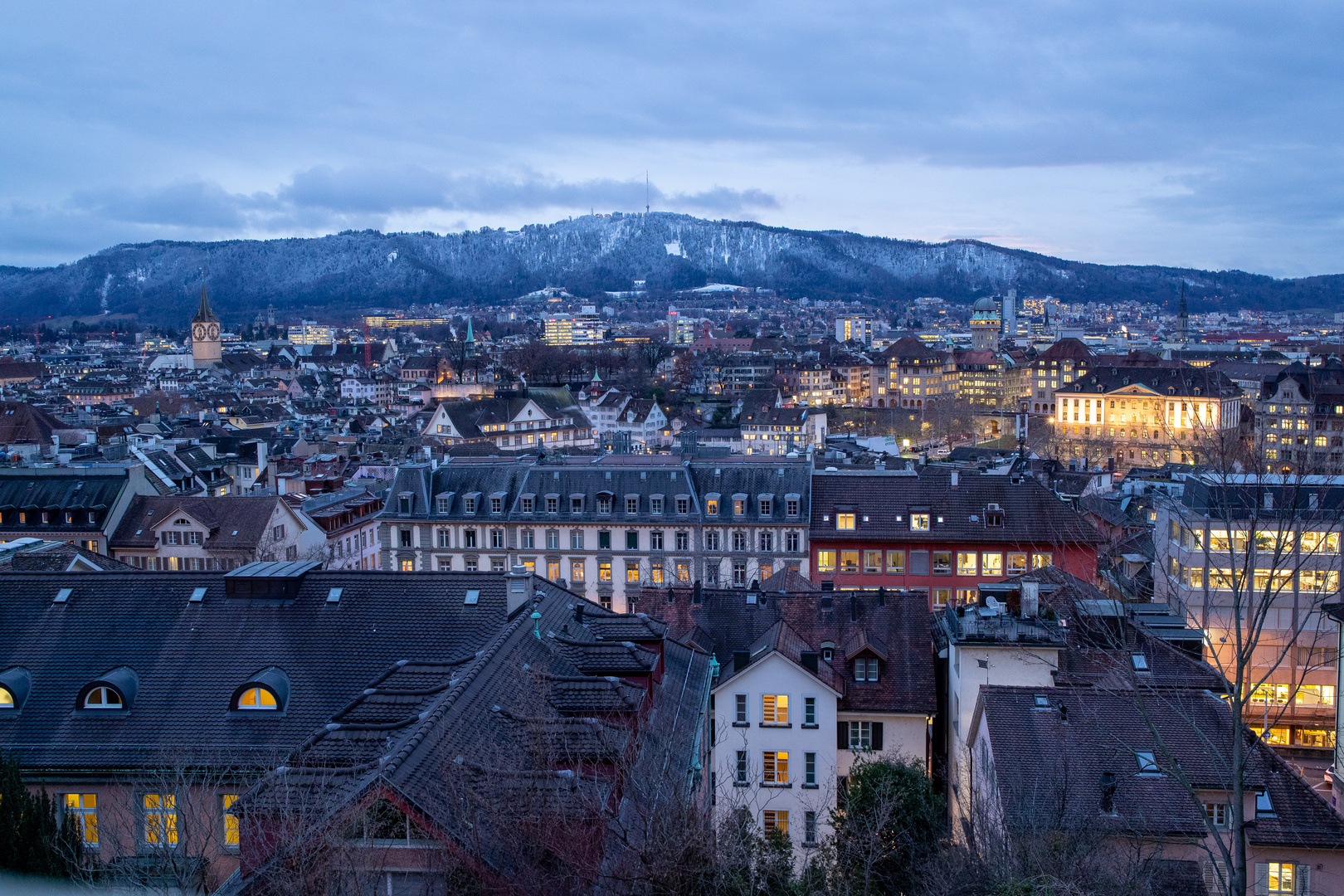 Zürich und Ütliberg