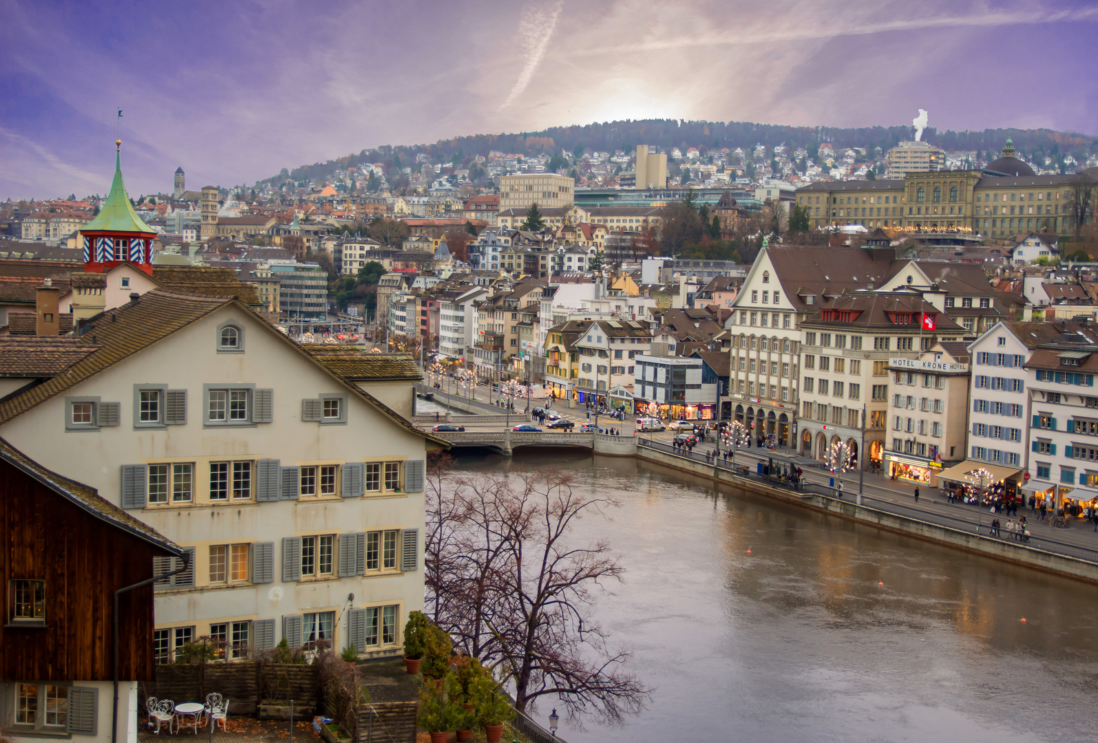 Züricher Abendstimmung