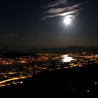 Zürichsee bei Vollmond