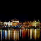 Zürichsee Blick auf Sechseläutenplatz