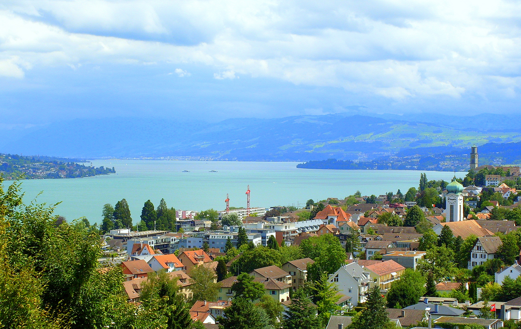 Zürichsee - von oben betrachtet