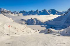 Zürser See - im Skigebiet Lech Zürs