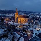 Züschen (Winterberg)-Drohnenaufnahme 