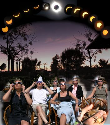 Zufällig zur Sonnenfinsternis in der Türkei am 29.3.06