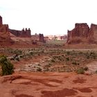 Zufahrt zum Arches Nationalpark