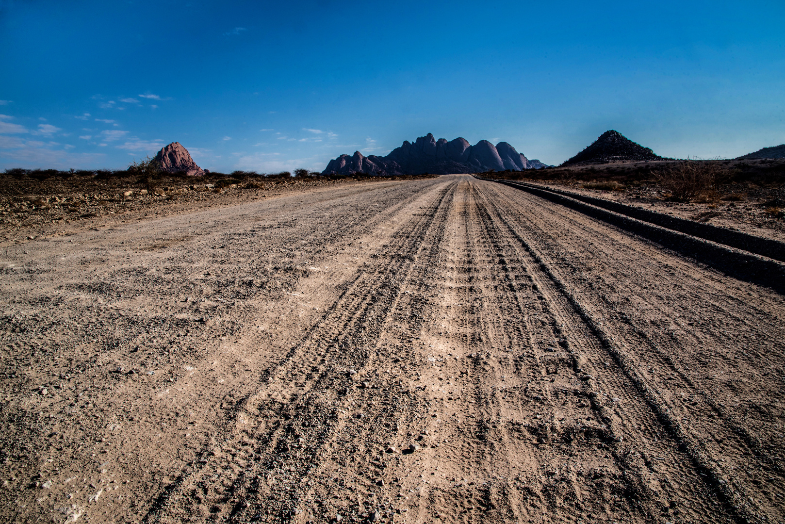 Zufahrt zur Spitzkoppe