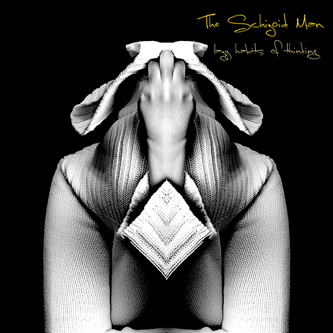 ___Zufalls-CD-Cover: the schizoid man - lazy habits of thinking_