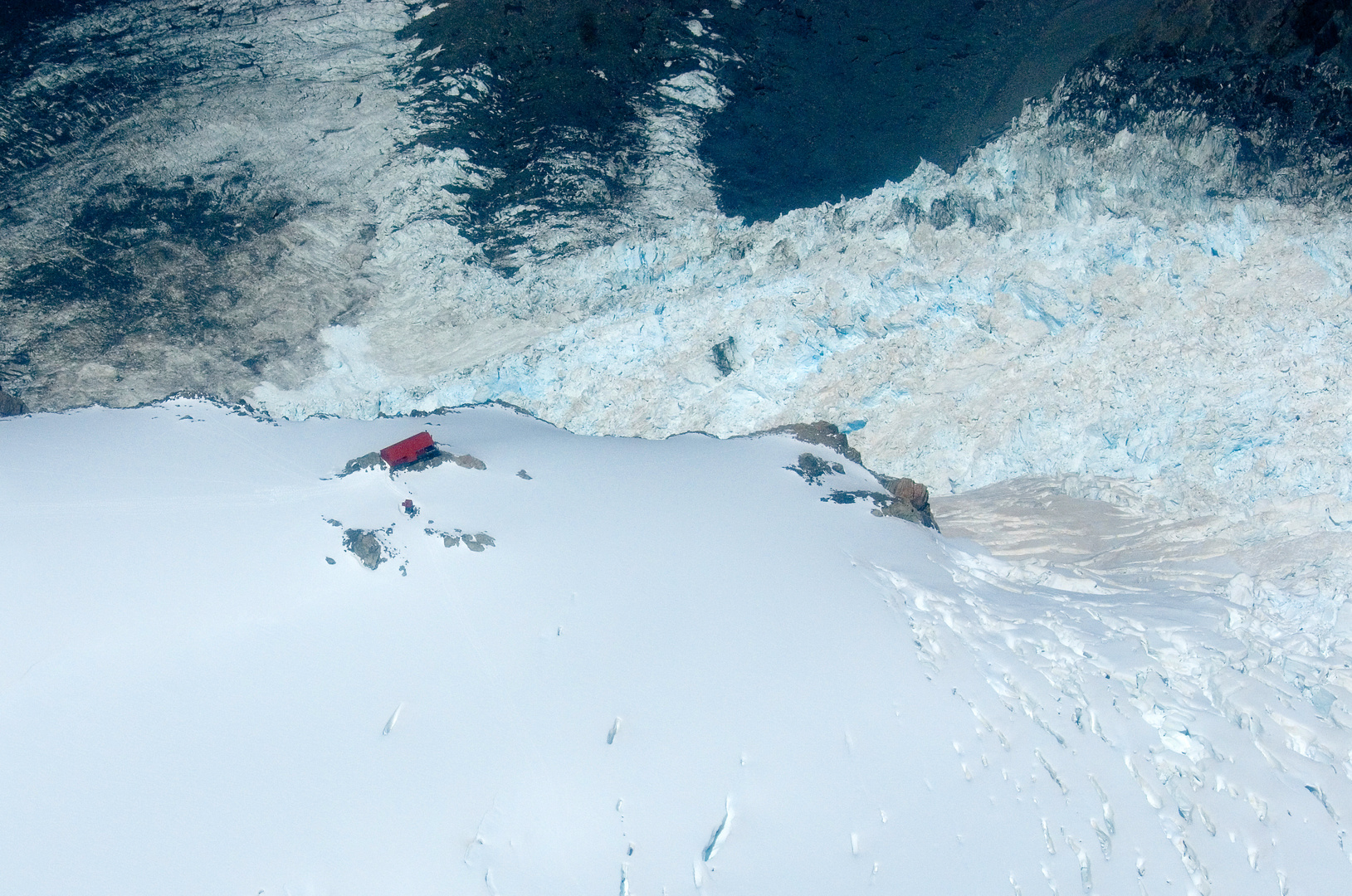 Zuflucht am Gletscher