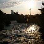 Zufluss der Niagara Falls