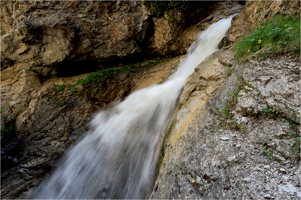 Zufluß in der Rosengartenschlucht