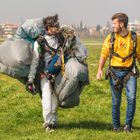 zufrieden mit Sprung und Landung !