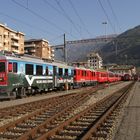 Zug 1658 mit ABe 4/4 53, ABe 4/4 54 in Tirano