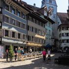 Zug, Altstadt, Fischmarkt mit Zytturm