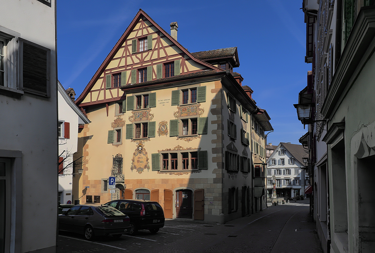 Zug Altstadt zur oberen Münz 1580