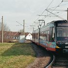 Zug auf der Wendeschleife in Ittersbach