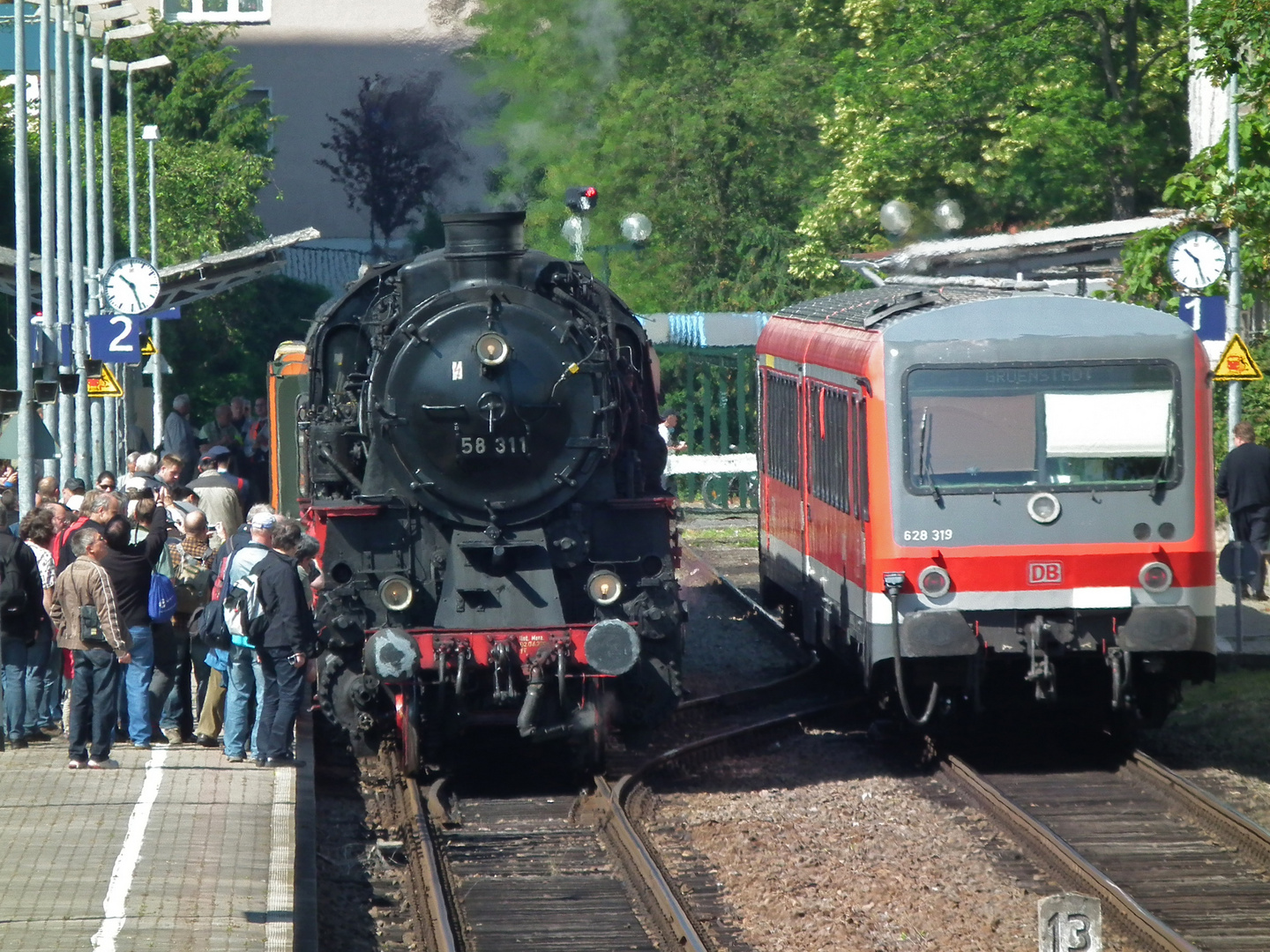 Zug aus der Vergangenheit