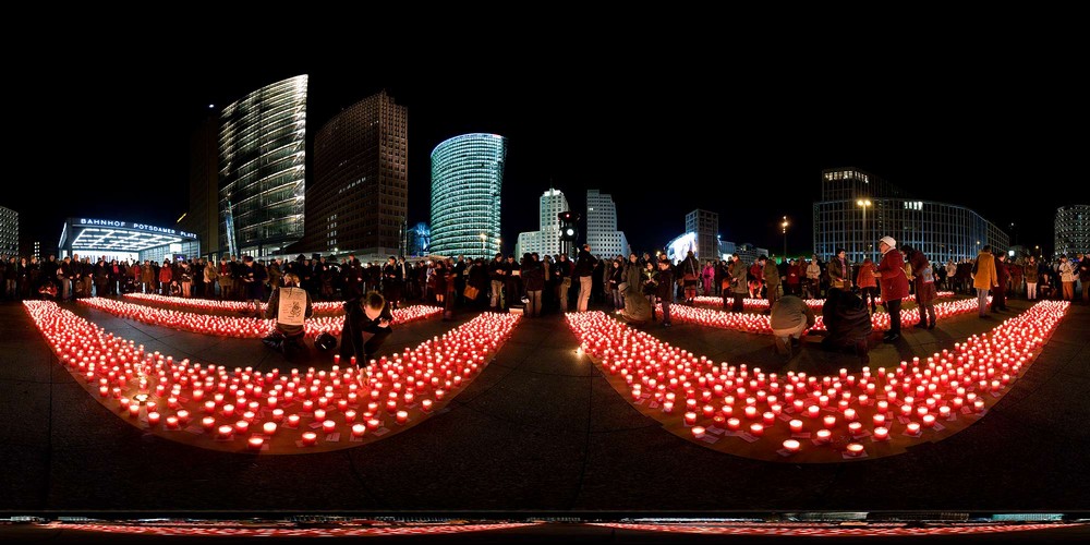 Zug der Erinnerung, Potsdamer Platz