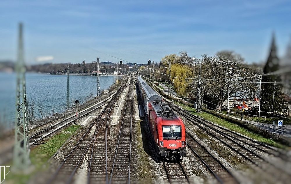 Zug in Lindau