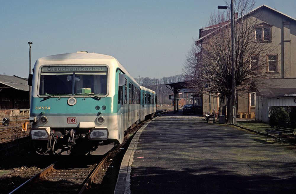 Zug nach Glauchau