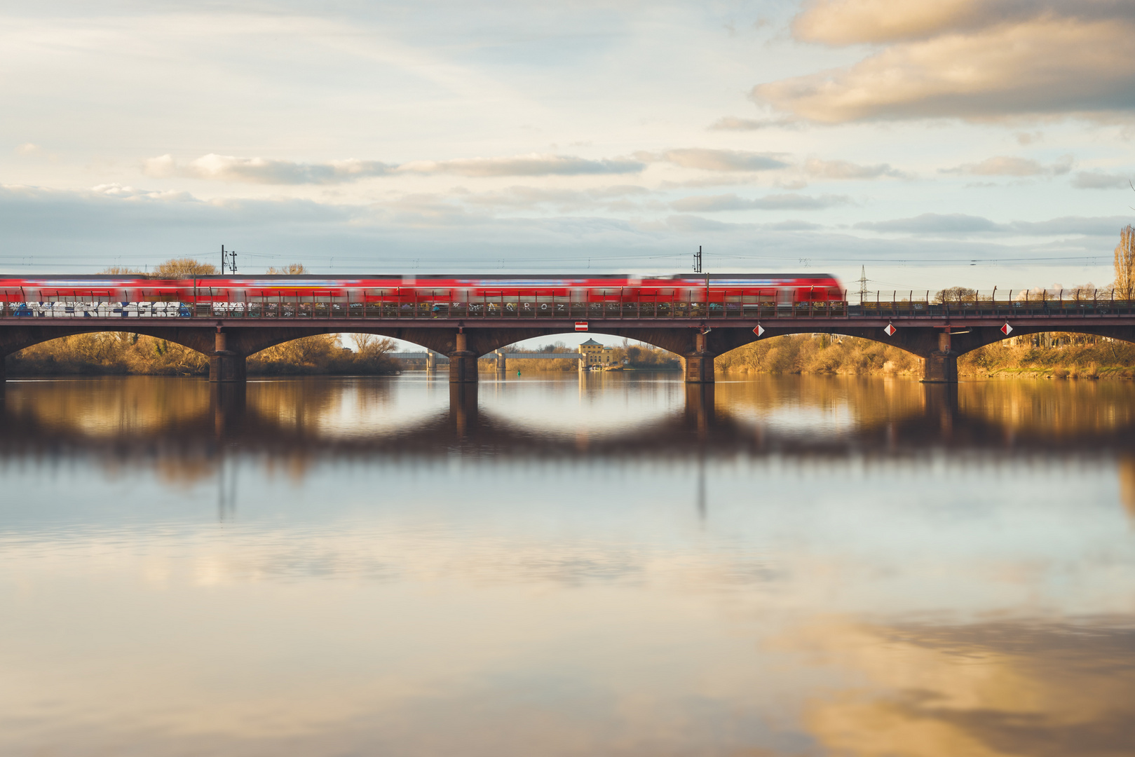 Zug nach Ladenburg