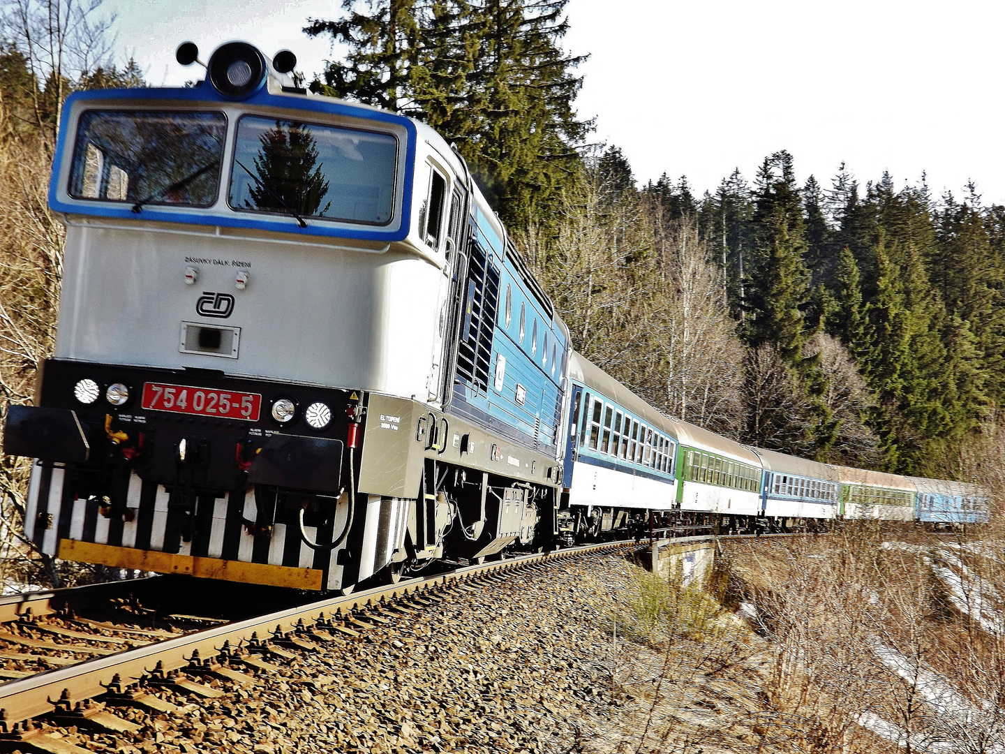 Zug nach Pilsen hln.