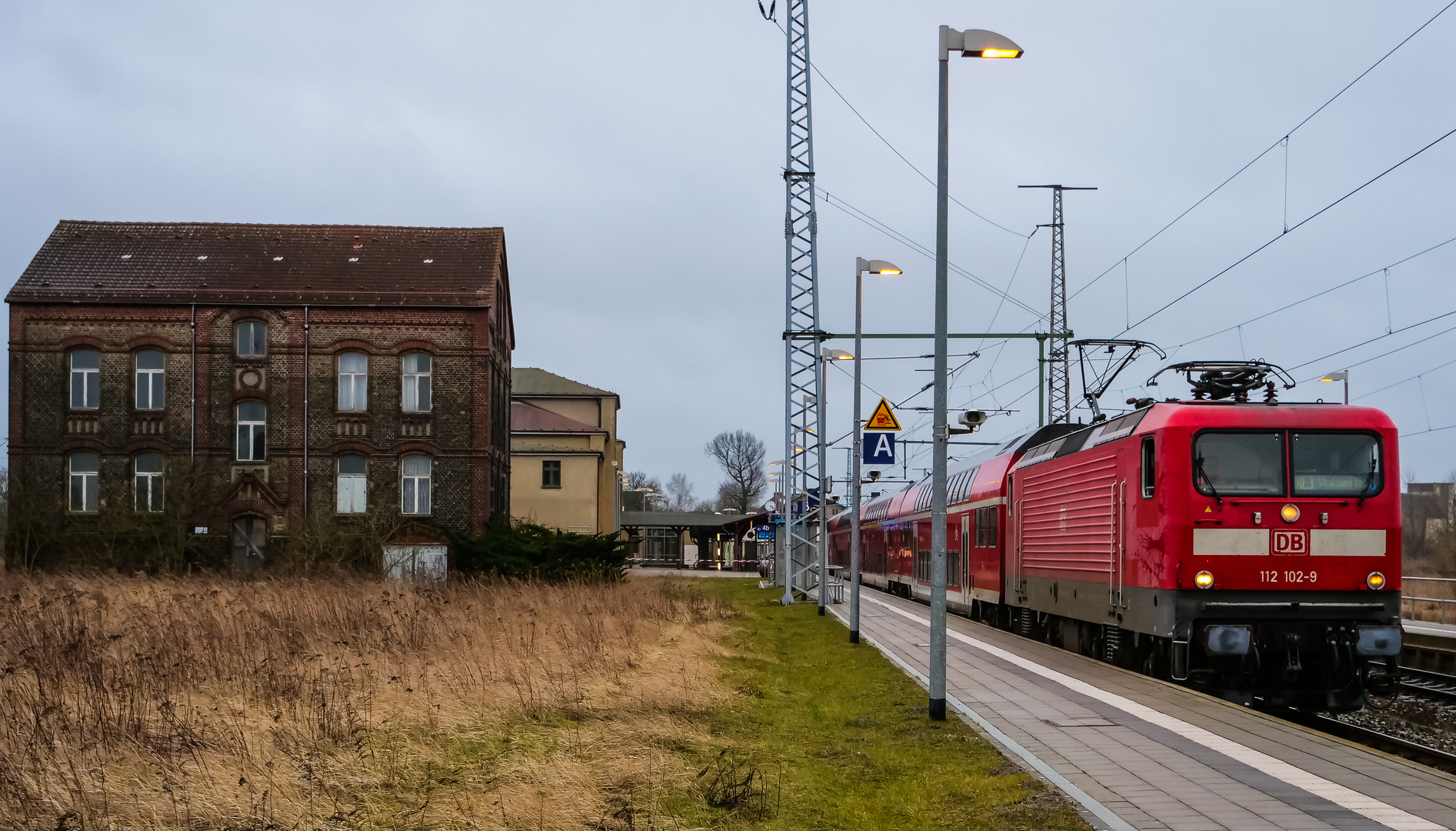 Zug nach Stralsund