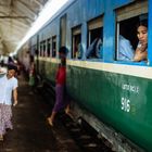 Zug nach Yangon